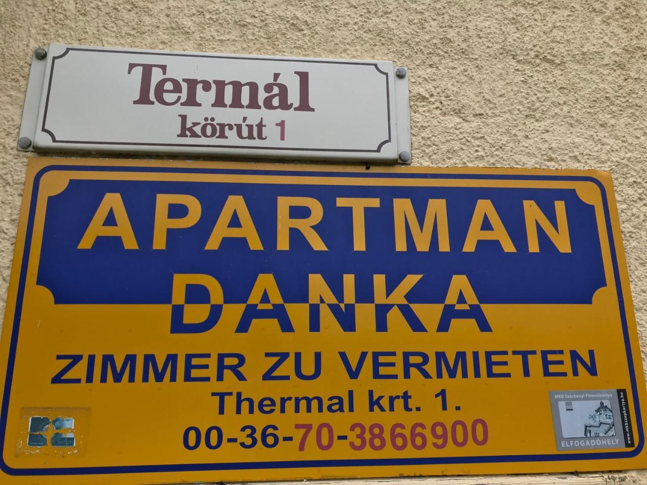 Apartman Danka Bük Dış mekan fotoğraf